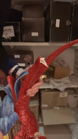 Figura Gallo Algora Cerámica