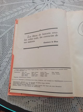 Libro "Historia forgesl poronea"