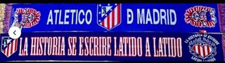 Bufanda Atlético de Madrid INDI O LATIDO