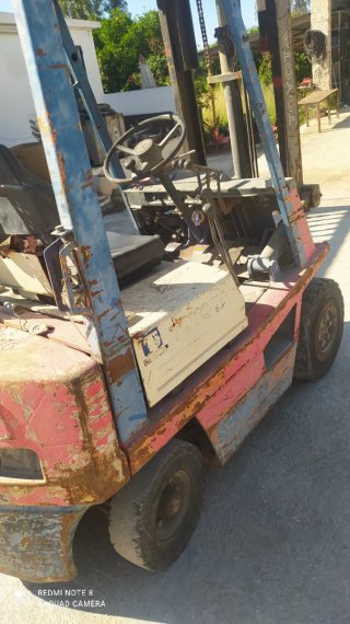 Carretilla elevadora Toyota de 1500 kilos