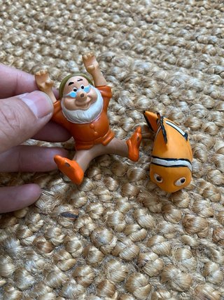Pack Muñecos Disney Nemo y Enanito