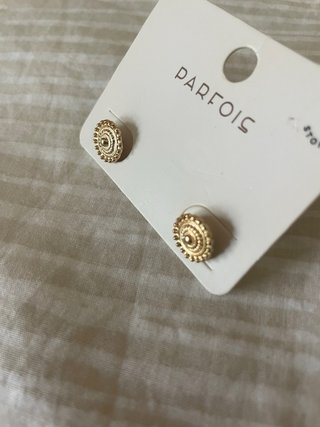 Pendientes dorados Parfois