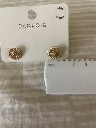 Pendientes dorados Parfois