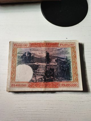 41 Billetes de 100 pesetas Banco de España 1925