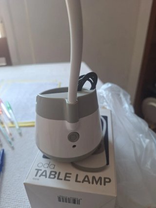 Lámpara LED de Mesa con Soporte para Móvi