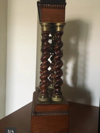 Reloj de sobremesa antiguo Portico