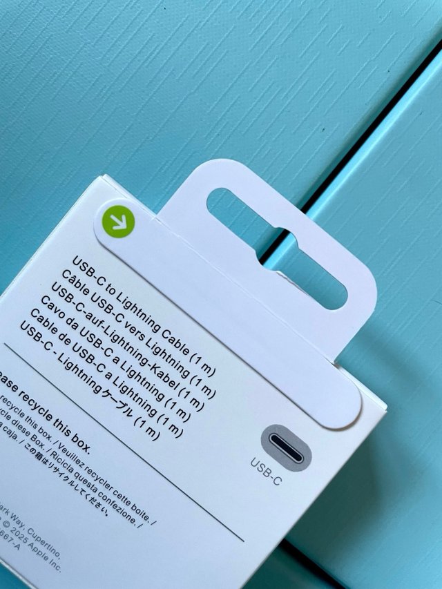 Cable de Carga iPhone 12 Lightning Original Apple
