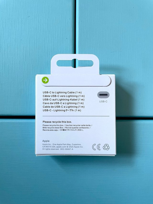 Cable de Carga iPhone 12 Lightning Original Apple