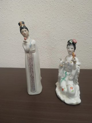 Hospitalet Llob Figuras de porcelana estilo orient