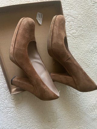Zapatos Unisa Marrones Ante Muy comodos!