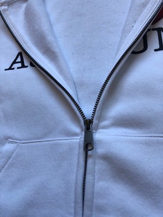 Sudadera con cremallera boxy fit streetwear y2k