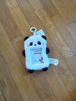 Funda peluche panda para tarjeta