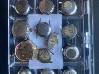 Gran Lote relojes mecánicos vintage