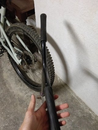 Patinete Scooter Negro y Plateado