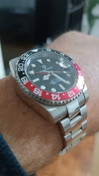 Orologio Pagani Design GMT Nero Rosso