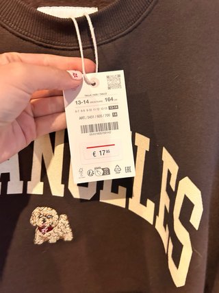 Sudadera Zara Los Angeles