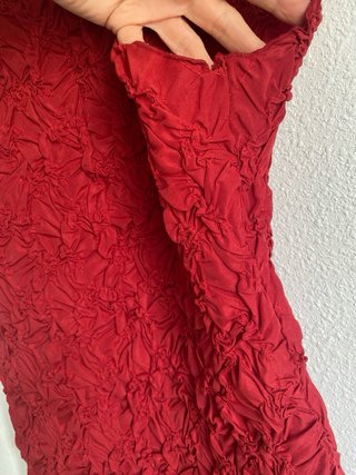 Vestido Zara Rojo Talla M