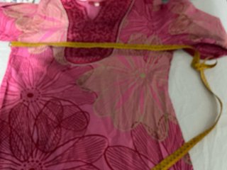 Vestido Monsoon Floral Rosa