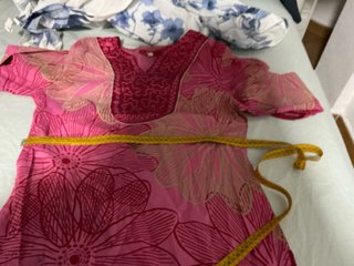 Vestido Monsoon Floral Rosa