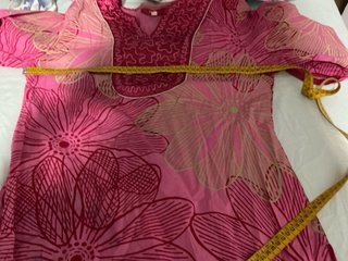 Vestido Monsoon Floral Rosa