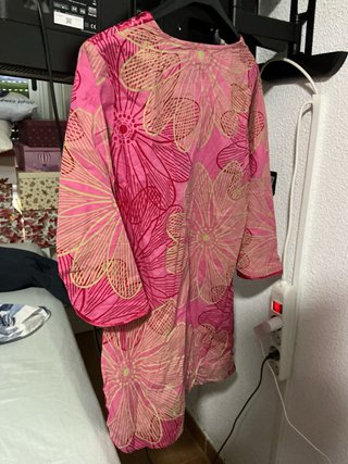 Vestido Monsoon Floral Rosa