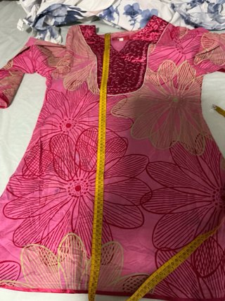 Vestido Monsoon Floral Rosa