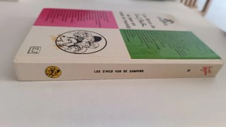 Libro Los cinco van de camping  (1986)