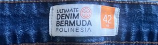 Bermuda vaquera azul