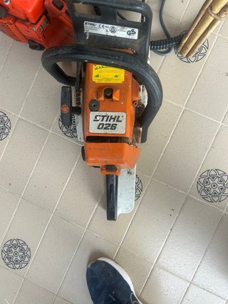 2 Motosierras Stihl y Sachs Dolmar