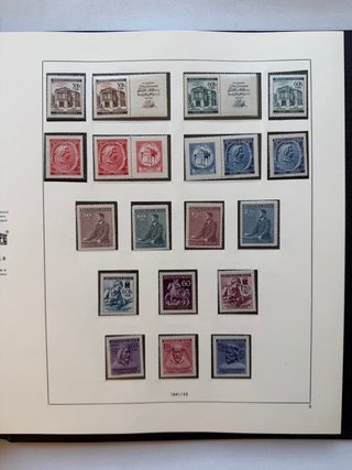 Álbum Sellos Ocupación Nazi 1939/1945  Nuevos MNH