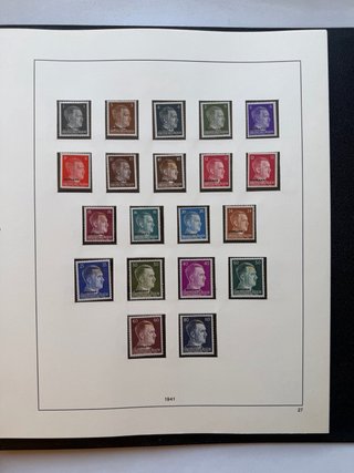 Álbum Sellos Ocupación Nazi 1939/1945  Nuevos MNH
