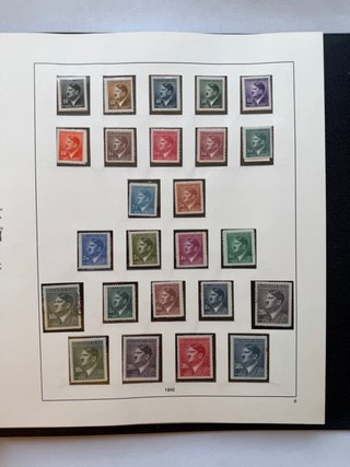 Álbum Sellos Ocupación Nazi 1939/1945  Nuevos MNH