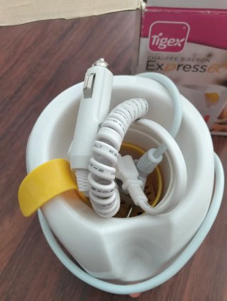 Calienta biberones para coche Tiger coche