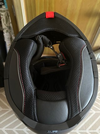 Casco de moto LS2 gris