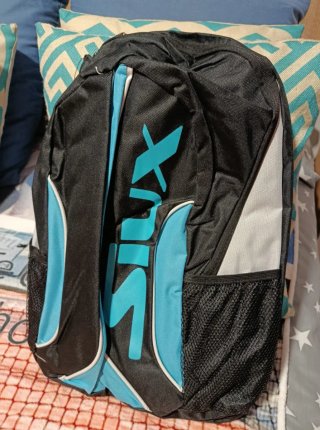 Mochila Siux Negra y Azul
