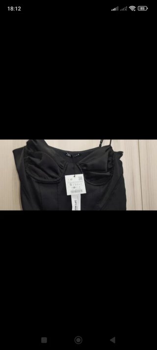 Body Zara Negro Talla S