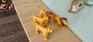 Lote 4 leones Playmobil