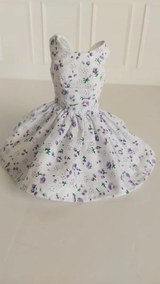Vestido Barbie Verano Estampado Floral MTM