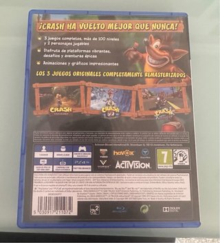 Crash Bandicoot N. Sane Trilogy PS4