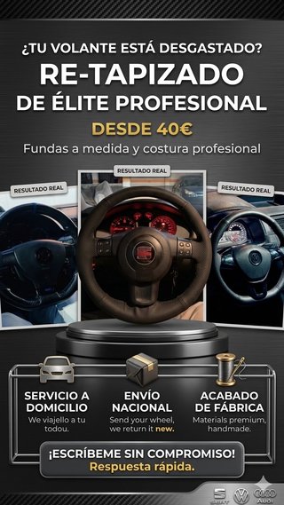 -Retapizado de volantes y fundas a medida-