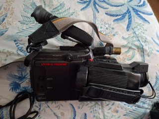 Panasonic VHS-C Movie Estuche Negro