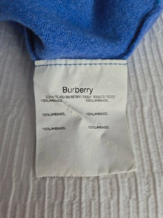 Jersey Lana Burberry Azul T.5 (M)