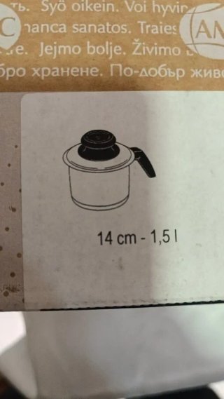 Pentola Lattiera AMC 1.5L Serie 29