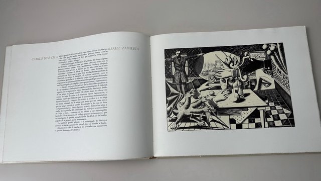 Camilo Jose Cela firmado el solitario y los sueños