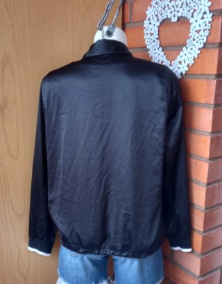 Cazadora Hollister Negra Talla L