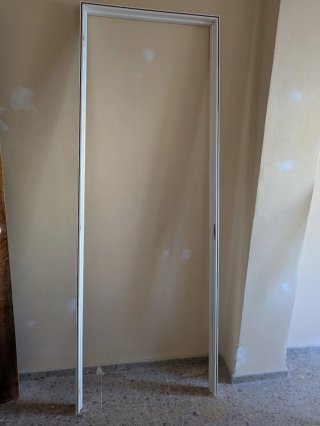 Marco Puerta Blanco 62 cm