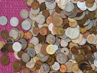 2 Kilos Monedas Colección Variada