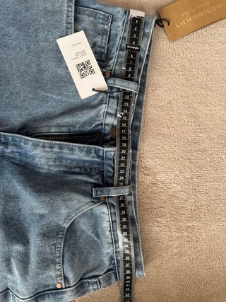 Conjunto Burberry x Supreme Vaquero Azul