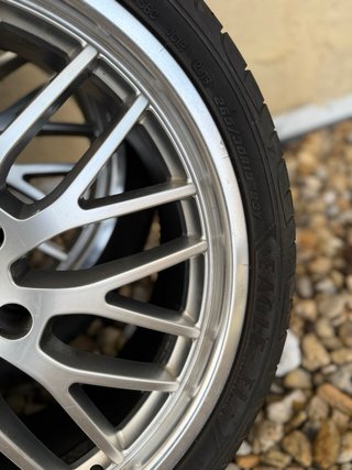 llantas 19 tsw 5x11,5 cm con neumáticos Goodyear