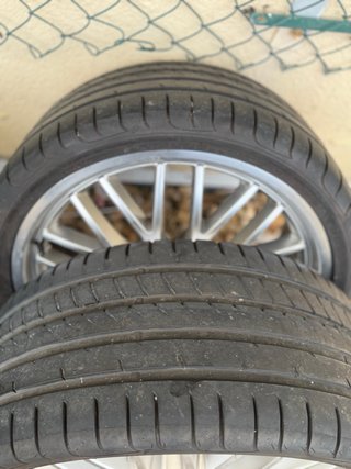 llantas 19 tsw 5x11,5 cm con neumáticos Goodyear